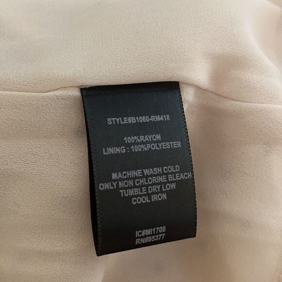 Sanctuary NWT cream colored tank with black polka dots. Lined. Medium - Picture 5 of 6